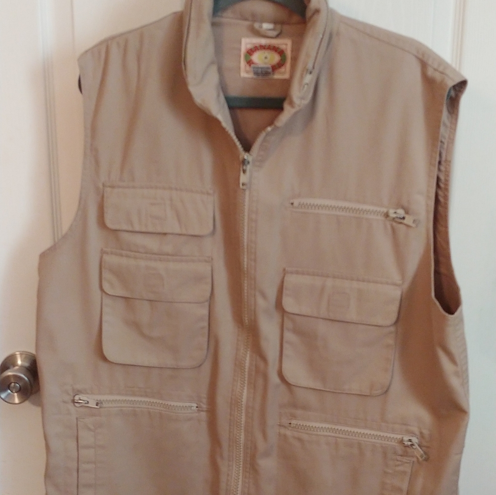Vintage Banana Republic Safari vest